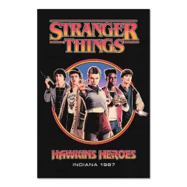 plakat-bohaterow-hawkins-z-serialu-stranger-things-limitowana-edycja