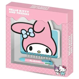 karactermania-premium-dziennik-my-melody-z-dlugopisem-hello-kitty-dla-fan