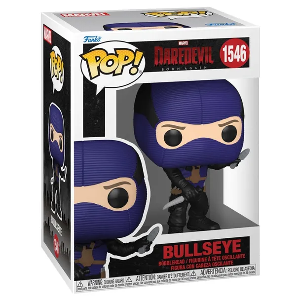 Funko Pop! Marvel - Figurki Daredevil Bullseye z serii Born Again, winylowa
