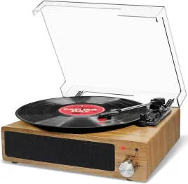 winylowy-gramofon-bluetooth-vintage-z-wbudowanym-glosnikiem-stereo