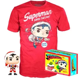 funko-pop-superman-flocked-exclusive-zestaw-figurki-i-koszulki-dc-comics