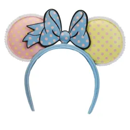 loungefly-disney-minnie-mouse-pastel-polka-dot-opaska-na-wlosy-z-uszami