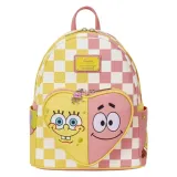 loungefly-spongebob-squarepants-and-patrick-star-checkered-backpack-26cm