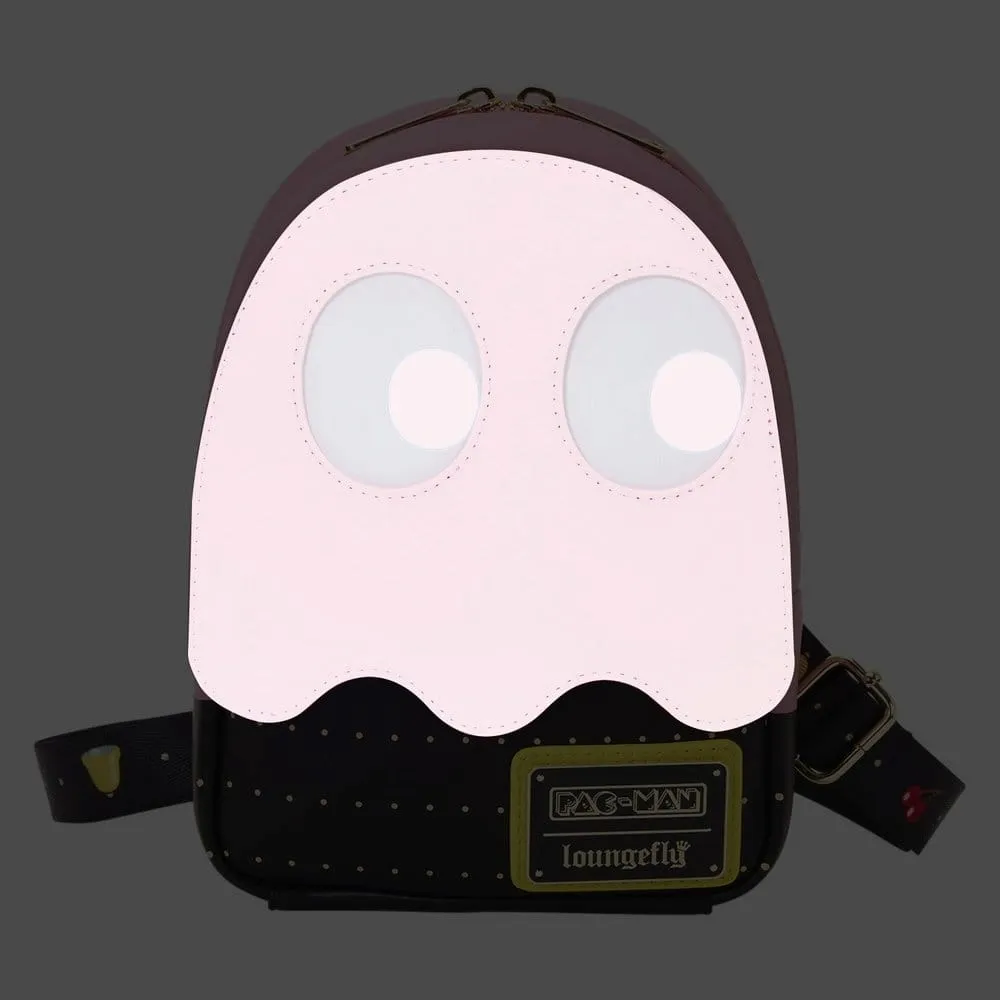 pac-man-by-loungefly-sling-bag-pinky-ghost