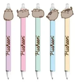 pusheen-scieralne-dlugopisy-zelowe-ekspozytor-30-szt