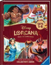 disney-lorcana-tcg-oficjalny-przewodnik-kolekcjonera-sety-5-8-de
