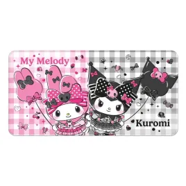 podkladka-pod-mysz-sanrio-my-melody-and-kuromi-xxl-rozowo-czarna-80x40-cm