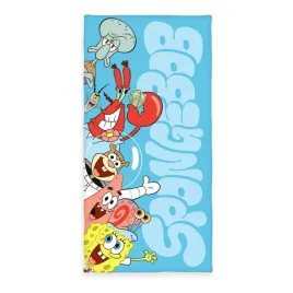 recznik-velour-spongebob-squarepants-75-x-150-cm-100percent-bawelna