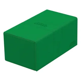 ultimate-guard-twin-flip-n-tray-200-zielony-z-komora-na-akcesoria
