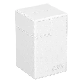 ultimate-guard-flip-n-tray-100-xenoskin-bialy-pojemnik-na-karty