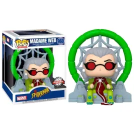 funko-pop-marvel-ekskluzywna-figurka-madame-web-spiderman-winylowa