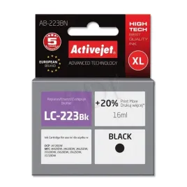 tusz-activejet-do-brother-lc223bk-new-ab-223bn