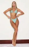 zielony-dol-od-bikini-prettylittlething-m-material-dominujacy-poliester