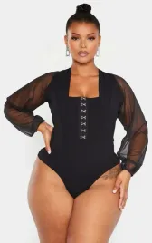 czarne-body-z-siateczkowymi-rekawami-prettylittlething-xxl