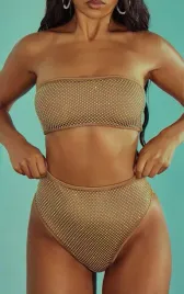 brazowy-dol-od-bikini-z-krysztalkami-prettylittlething-m