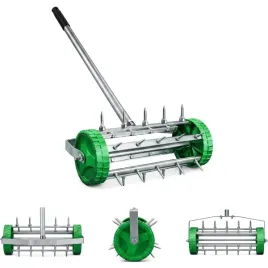 aerator-wertykulator-reczny-do-trawnika-na-kolkach-z-kolcami-i-trzonkiem