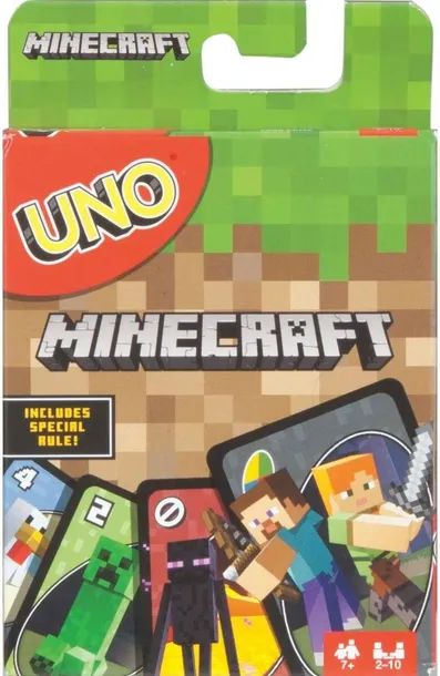 Gra karciana UNO Minecraft – Gra karciana Mattel