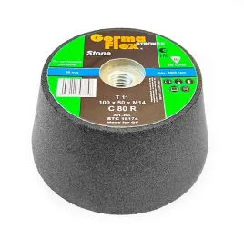 sciernica-garnkowa-100-x-50-x-m14-do-szlifowania-kamienia-p80-5-szt