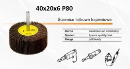 sciernica-trzpieniowa-listkowa-40x20x6-p80