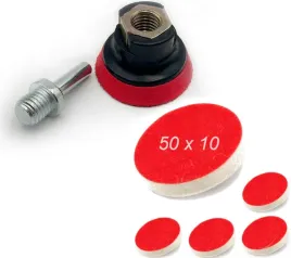 5x-filc-tarcza-polerska-filcowa-na-rzep-50x10-dysk-krazek-trzpien-zestaw