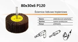 sciernica-trzpieniowa-listkowa-80x30x6-p120