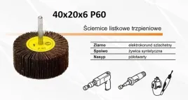 sciernica-trzpieniowa-listkowa-40x20x6-p60