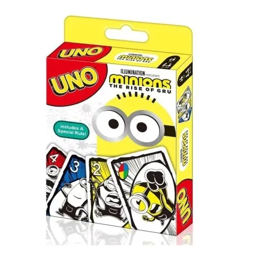 Gra karciana UNO Minionki: The Rise of Gru – Gra Karciana dla Dzieci i Dorosłych | Edycja Minions