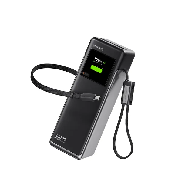 Sharge HyperTower X6 25000mAh 170W PowerBank PD/QC Szybkie Ładowanie