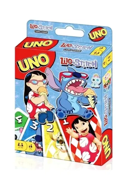 Gra Karciana UNO Lilo & Stitch – Gra Karciana dla Dzieci i Dorosłych | Edycja Disney