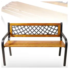 lawka-drewniana-ogrodowa-parkowa-tarasowa-metalowa-z-oparciem-118x50x75cm