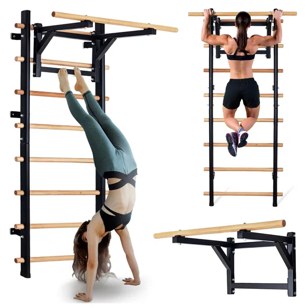 DRABINKA TRENINGOWA gimnastyczna FITNESS do ćwiczeń REHABILITACJI + DRĄŻEK