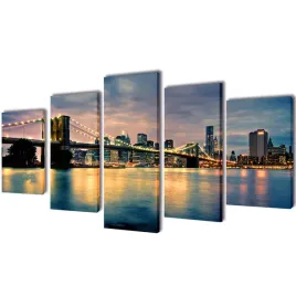 zestaw-obrazow-sciennych-most-brooklinski-200x100-cm