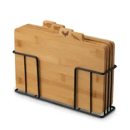 zestaw-deska-do-krojenia-ze-stojakiem-bambusowe-konighoffer-cedar-4szt