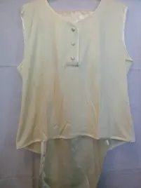 pizama-damska-krotka-satynowa-xxl-kremowa