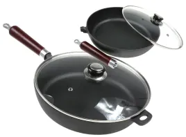 patelnia-z-pokrywka-zeliwna-30cm-duza-indukcja-gaz-drewniana-raczka