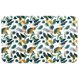 dywanik-mata-45x70-liscie-zielony-kolorowy