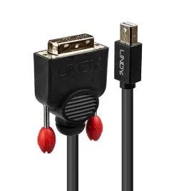 lindy-41953-adapter-kablowy-3-m-mini-displayport-dvi-d-czarny