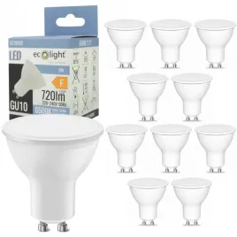 10-szt-zarowka-led-gu10-8w-6500k-zimna-720lm-ecolight