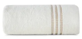 recznik-seba-50x90-kremowy-z-ozdobna-bordiura-w-pasy-480-g-m2