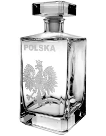 karafka-do-whisky-burbon-z-grawerem-zdobienie-godlo-polska-orzel-bialy