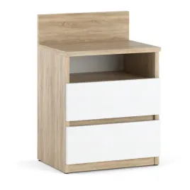 szafka-nocna-stolik-nocny-dab-sonoma-biala-40cm-2s-polka-meble-do-sypialni