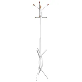 wieszak-na-ubrania-9-haczykow-zelazo-bialy-176-cm