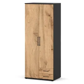 szafa-80-cm-czarny-dab-wotan-garderoba-na-ubrania-do-sypialni-przedpokoju