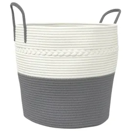 kosz-do-przechowywania-bawelniany-szaro-bialy-43x38-cm