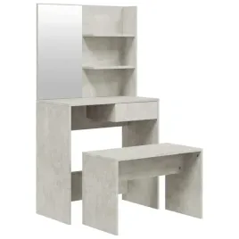 toaletka-z-taboretem-745x40x141-cm-szarosc-betonu