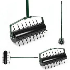 aerator-reczny-do-trawnika-walec-bebnowy-z-kolcami-dociazenia