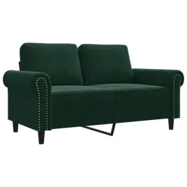 sofa-aksamitna-2-osobowa-ciemnozielona-152x77x80-cm