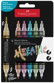 markery-akrylowe-dwustronne-do-kamieni-szkla-faber-castell-6-kol-metaliczne