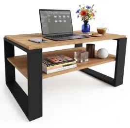 stolik-kawowy-kaja-91-cm-z-polka-dab-craft-czarny-loft-do-salonu-91x51x44