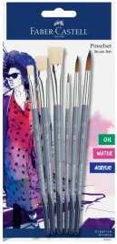 faber-castell-zestaw-pedzli-malarskich-pedzle-pedzelki-syntentyczne-6-sztuk